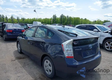2011 Toyota Prius Two from USA, damaged, VIN JTDKN3DU0B0295161